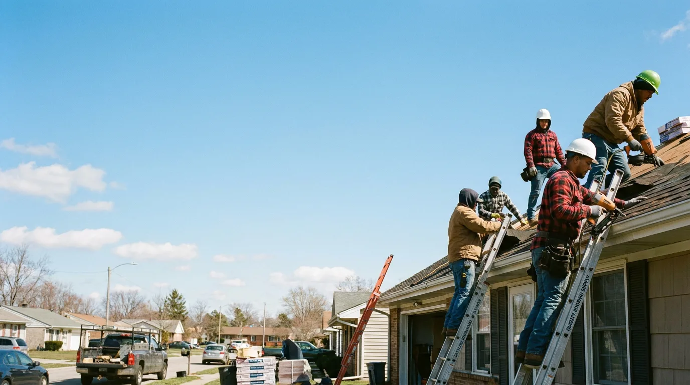 Roofing in Nenzel, NE near me